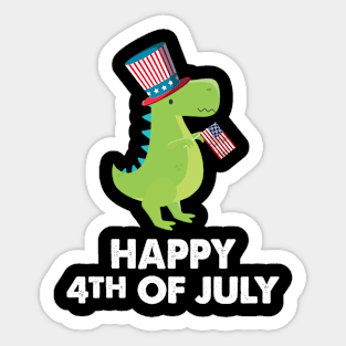 4th of July Sticker